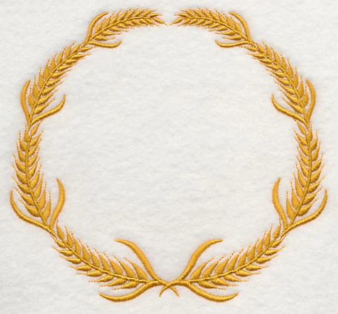 Monogram Wreath - Wheat - Image 3