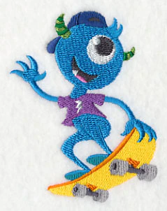 Monster on Skateboard - Image 2