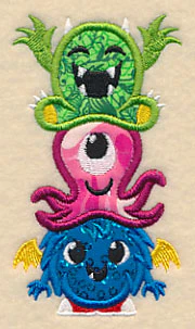 Monster Stack (Applique) - Image 3