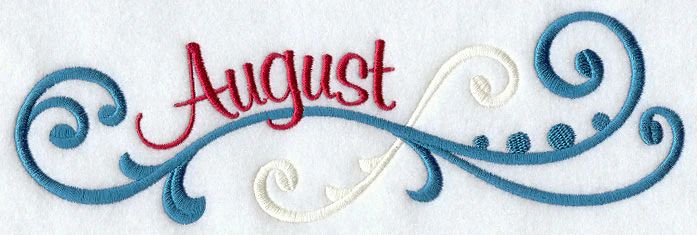 Monthly Celebrations Border - August