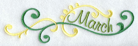 Monthly Celebrations Border - March - Image 2