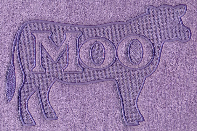 Moo Cow (Embossed) - Image 2