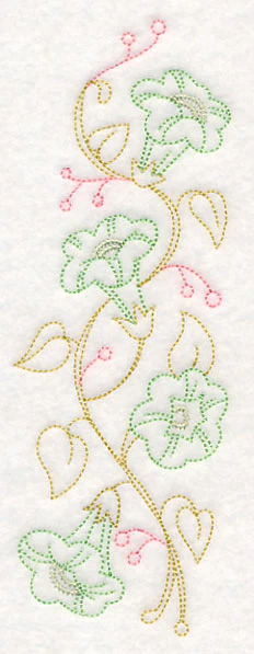 Moon Blooms Spray (Vintage) - Image 3