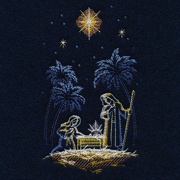 Moonlit Nativity Scene - Image 10