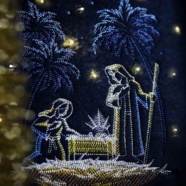 Moonlit Nativity Scene - Image 15