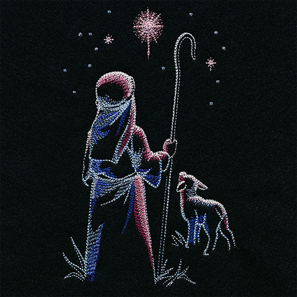 Moonlit Shepherd Boy on Christmas - Image 4