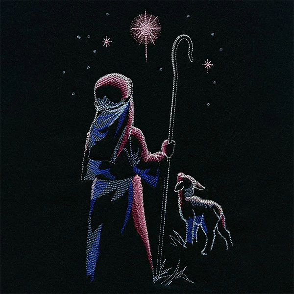 Moonlit Shepherd Boy on Christmas - Image 5