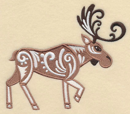 Moose with Flourish - Image 2