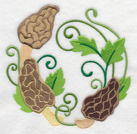 Morel Mushroom Wreath - Image 3