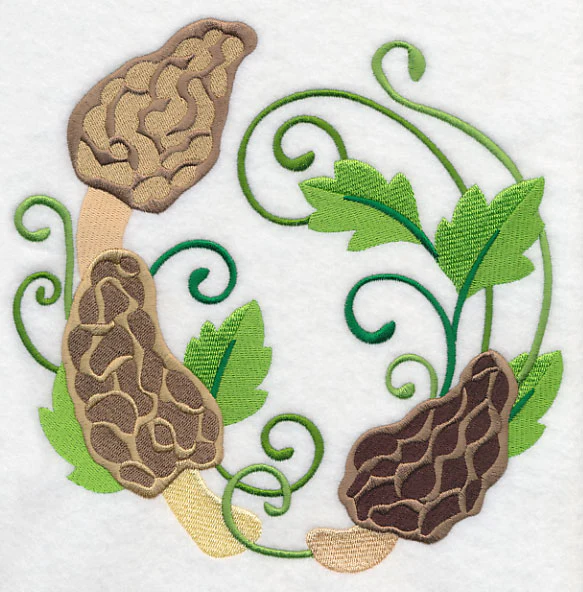 Morel Mushroom Wreath - Image 6