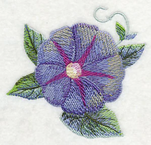 Morning Glory Bloom in Watercolor - Image 3