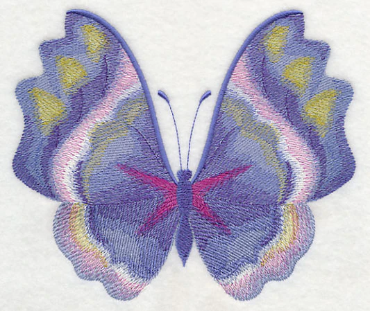 Morning Glory Butterfly in Watercolor - Image 4
