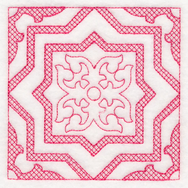 Moroccan Magic - Star Flourish (Trapunto) - Image 5