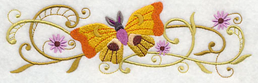 Moth Masquerade Potpourri Border - Image 4