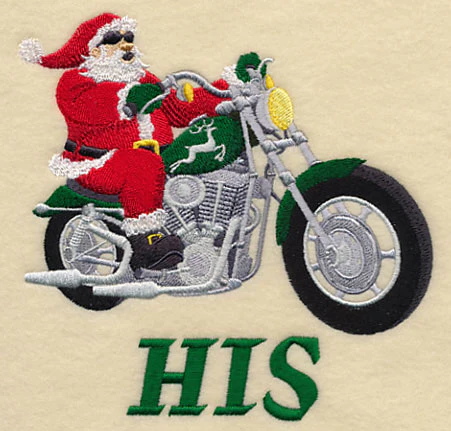Motorcycle Christmas - His - Image 2