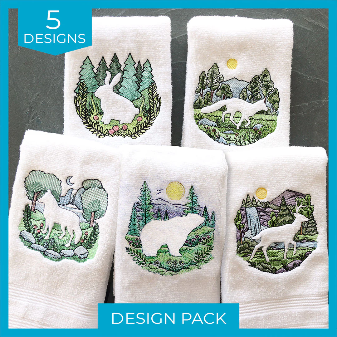 Wild Animal Silhouettes (Embossed) Design Pack - Image 10