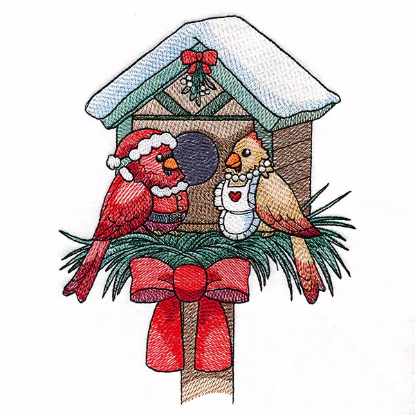 Mr. & Mrs. Santa Claus Cardinals - Image 2