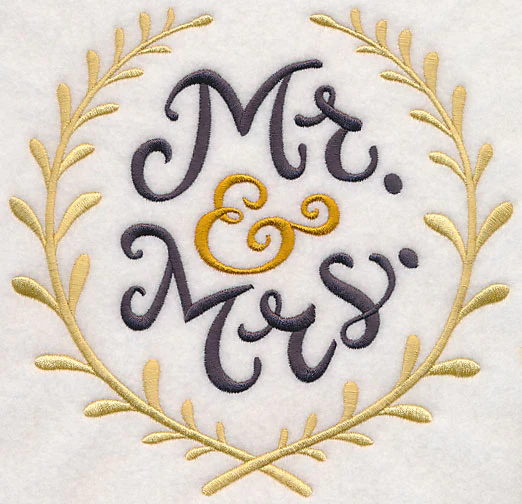 Mr. & Mrs. Wreath - Image 2