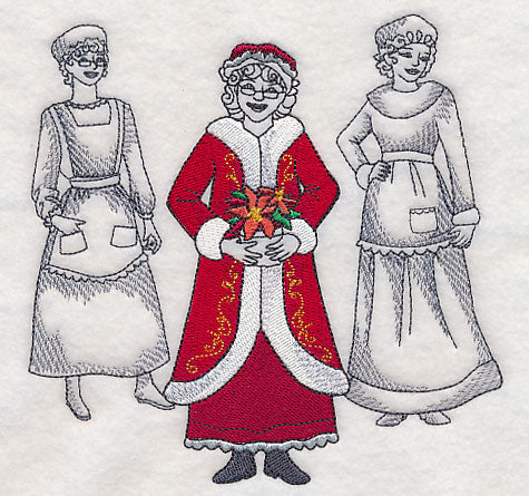 Mrs. Claus Fashion Plate - Image 3