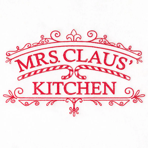 Mrs. Claus' Kitchen Market Sign - Image 3