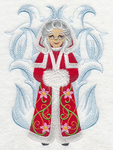 Mrs. Claus with Frosty Baroque - Image 3