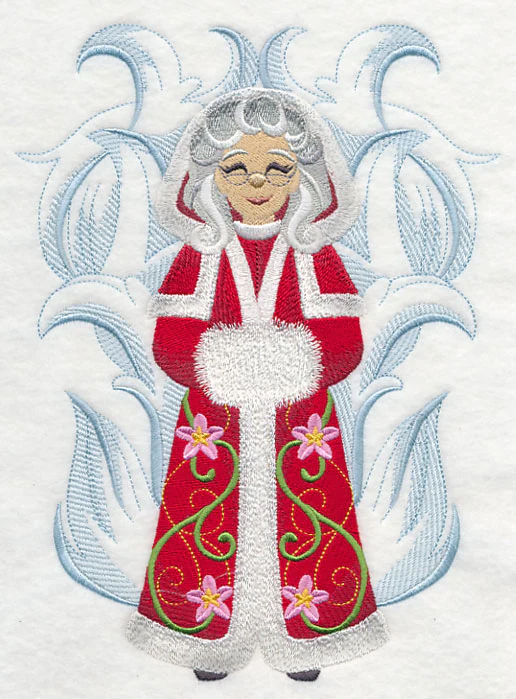 Mrs. Claus with Frosty Baroque - Image 4