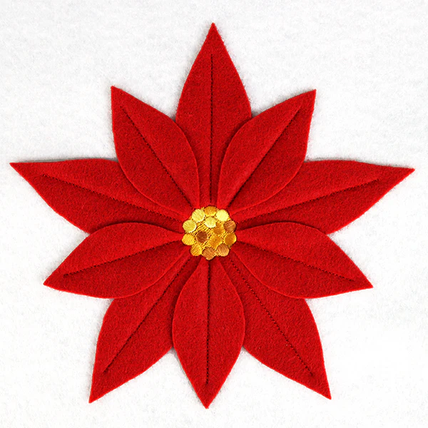 Multi-Layer Poinsettia (Applique) - Image 5