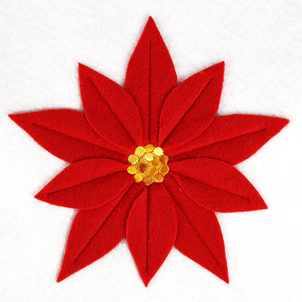 Multi-Layer Poinsettia (Applique) - Image 7