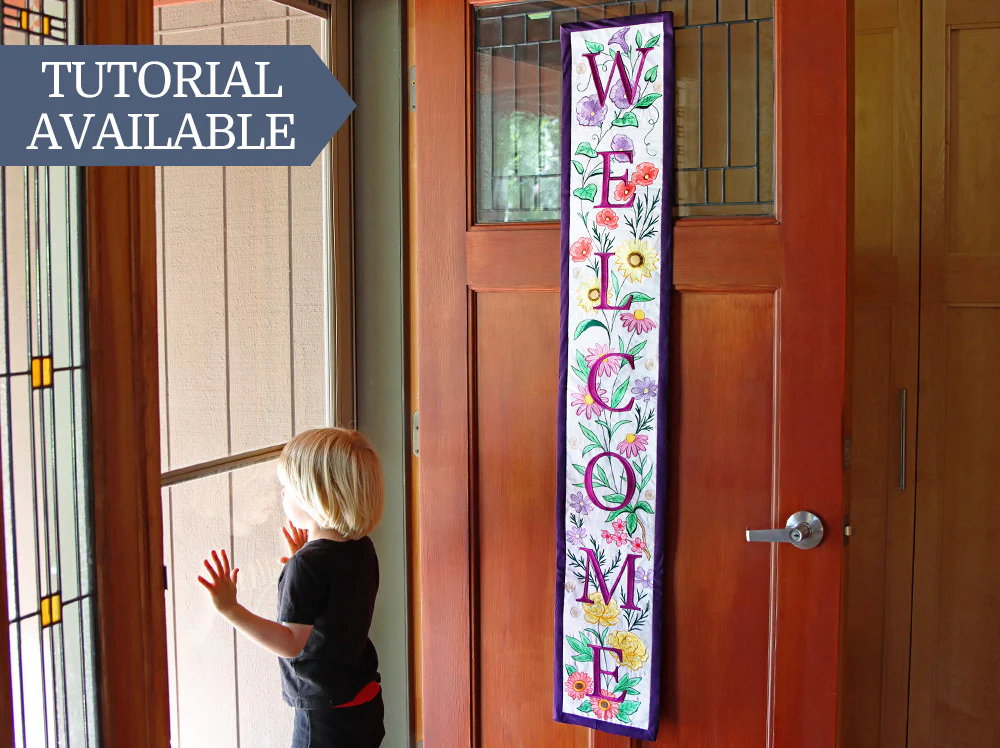 Multi-Piece Floral Welcome Sign - Image 25