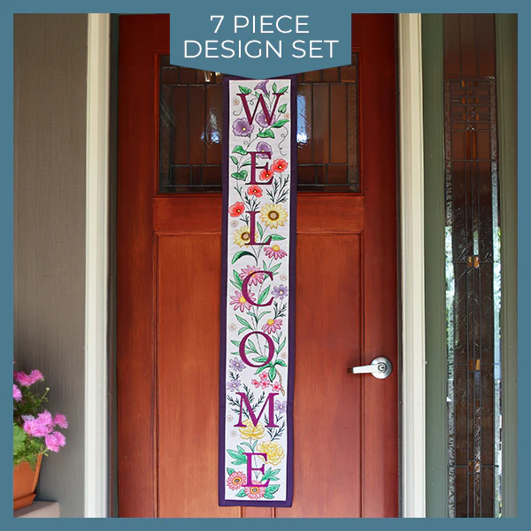 Multi-Piece Floral Welcome Sign - Image 58