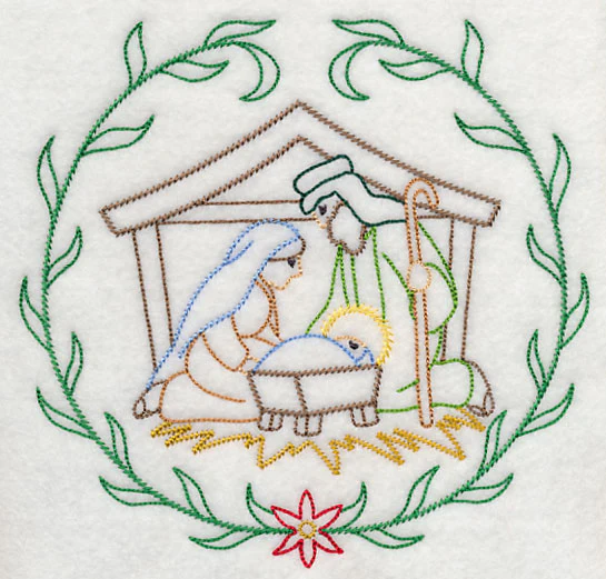 Nativity Scene (Vintage) - Image 2