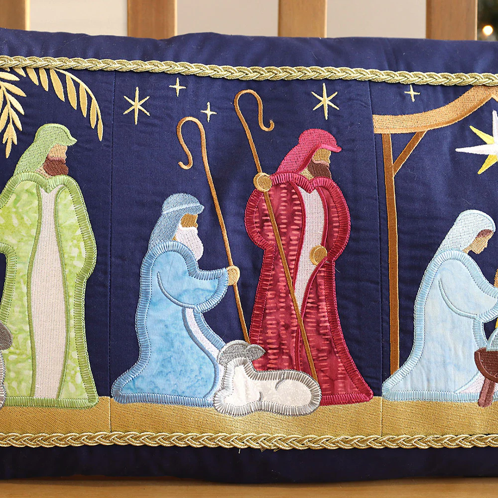Nativity Story Build-A-Scene Square 2 (Applique) - Image 6