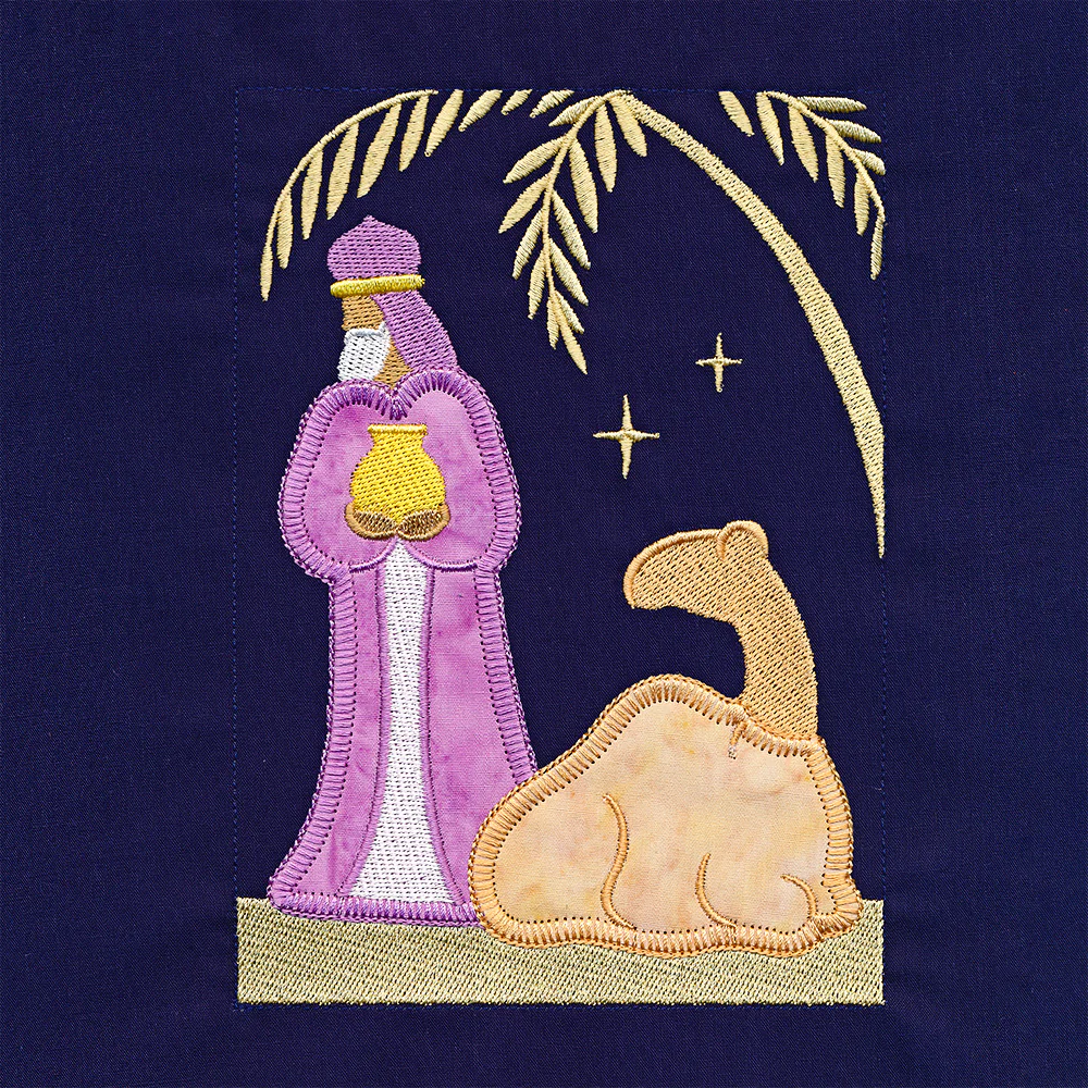 Nativity Story Build-A-Scene Square 5 (Applique) - Image 5