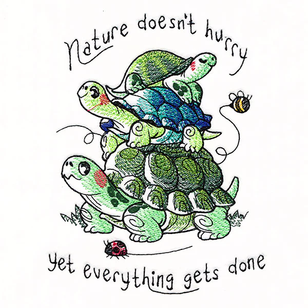 Nature Doesn't Hurry Turtle Stack - Image 5
