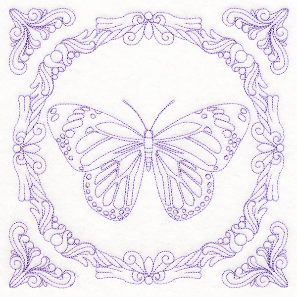Nature's Cameo Quilting - Monarch Butterfly (Double Run) - Image 2