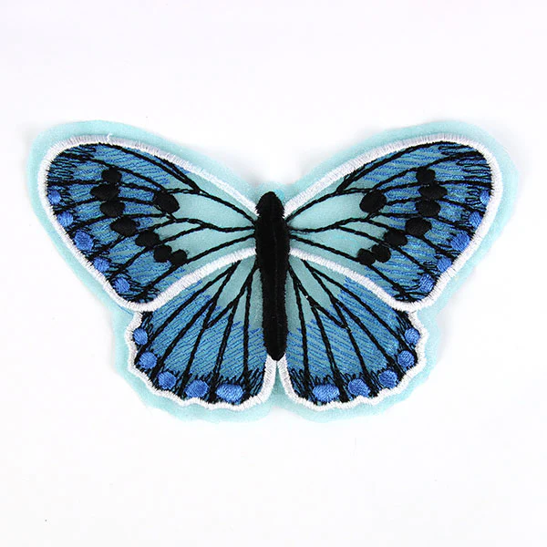 Nature's Majesty - Large Blue Butterfly (Organza) - Image 2