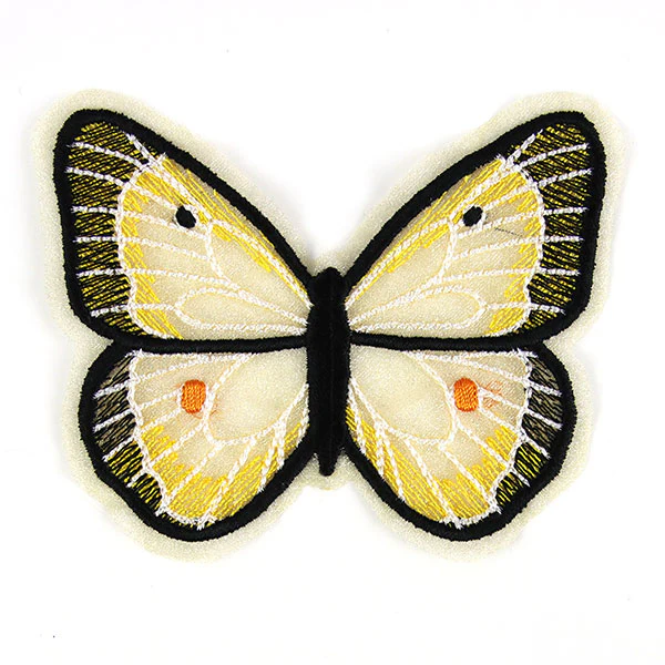 Nature's Majesty - Orange Sulphur Butterfly (Organza) - Image 3