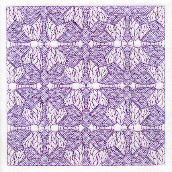 Nature's Patterns - Dragonfly Square - Image 5