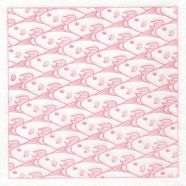 Nature's Patterns - Fish Square - Image 3