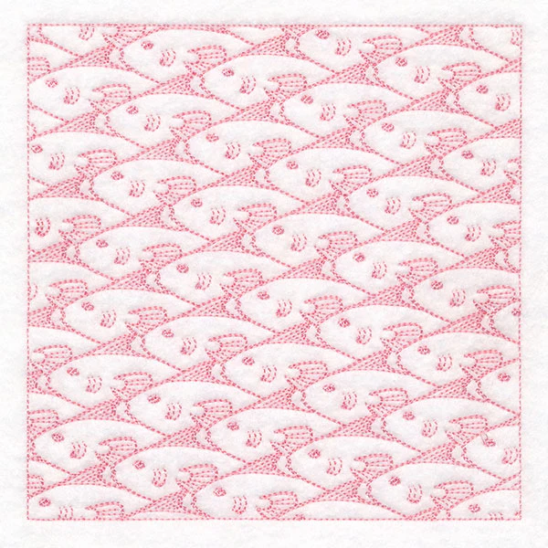 Nature's Patterns - Fish Square - Image 5