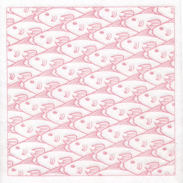 Nature's Patterns - Fish Square - Image 9
