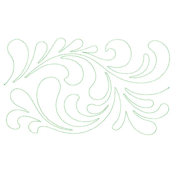 Nature's Textures - Feathers (Edge-to-Edge Quilting) - Image 2