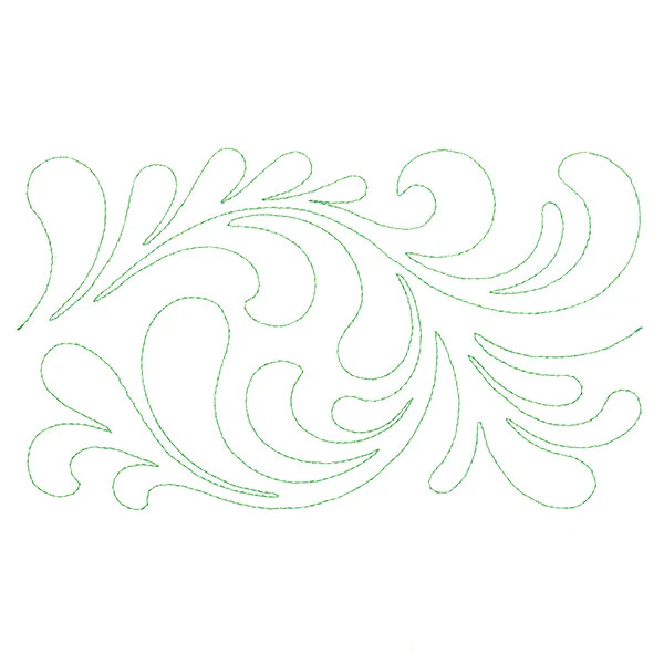 Nature's Textures - Feathers (Edge-to-Edge Quilting) - Image 3