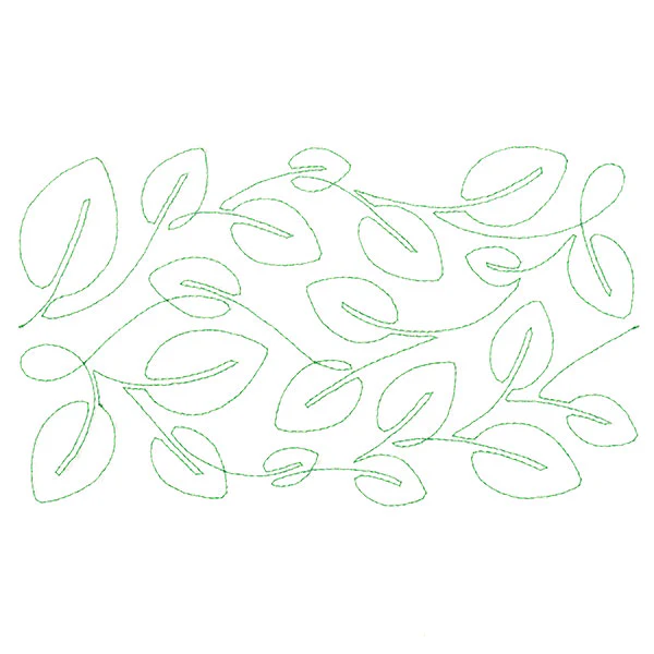 Nature's Textures - Leaves (Edge-to-Edge Quilting) - Image 3