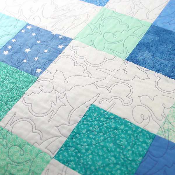Nature's Textures - Swallows (Edge-to-Edge Quilting) - Image 3