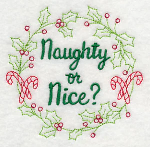 Naughty or Nice Wreath - Image 5