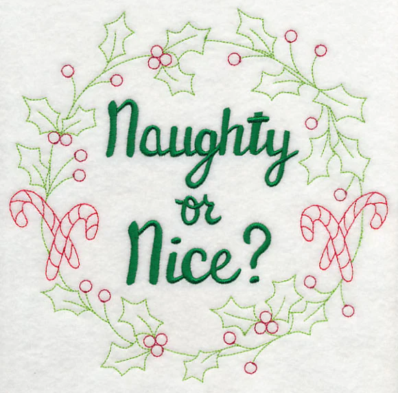Naughty or Nice Wreath - Image 6