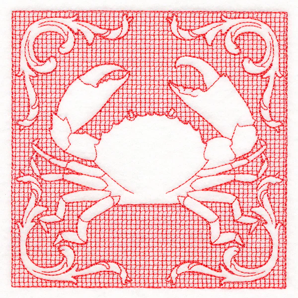 Nautical Adventures Crab (Trapunto) - Image 4