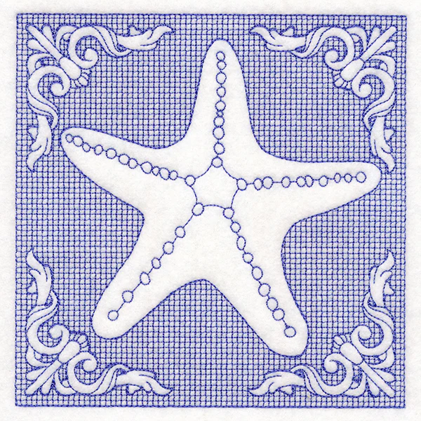 Nautical Adventures Starfish (Trapunto) - Image 3