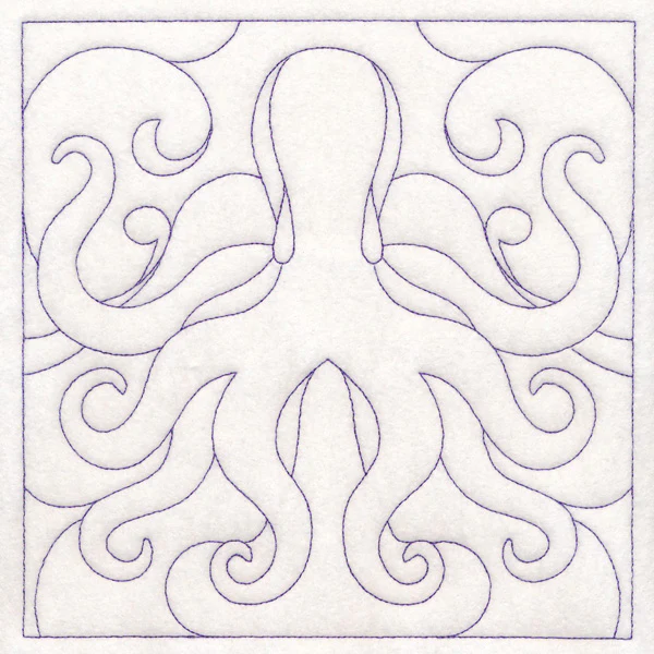 Nautical Quilting - Octopus (Double Run) - Image 6